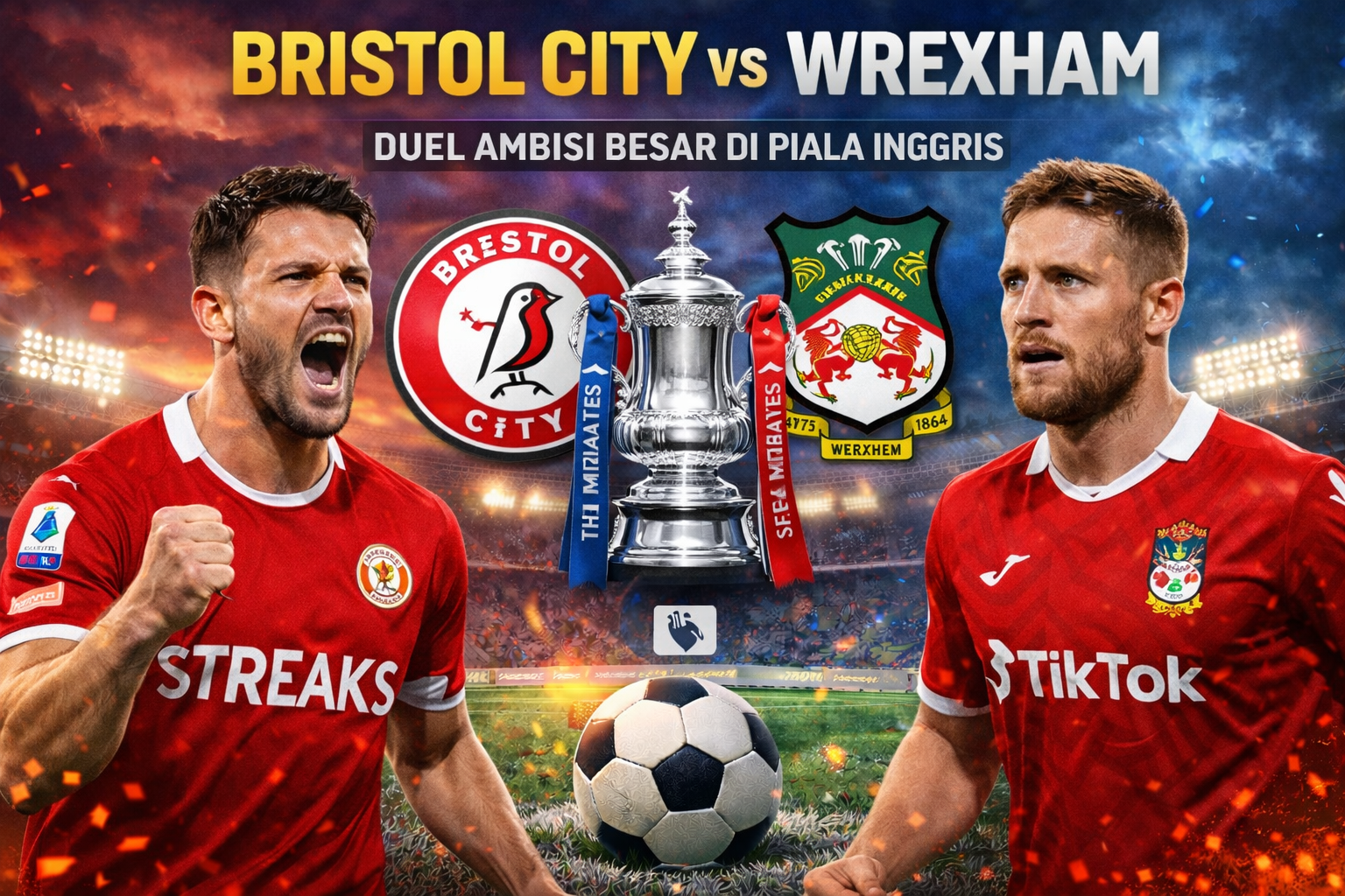 Pertandingan Mana Yang Akan Menang Bristol City vs Wrexham
