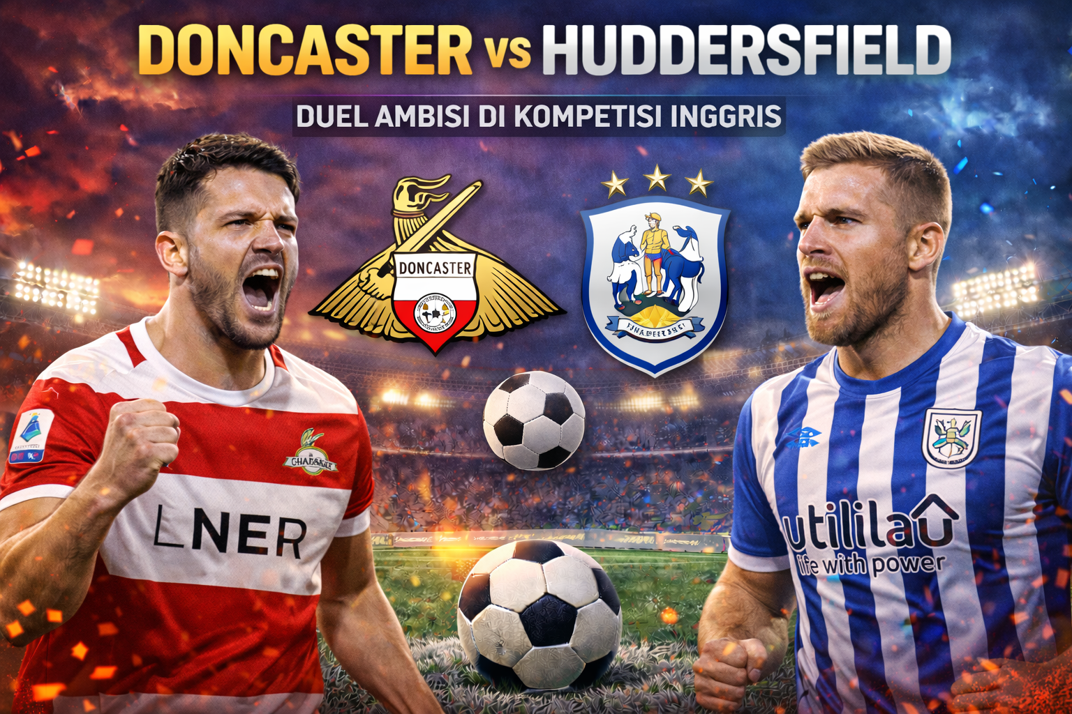 Prediksi Skor Pertandingan Doncaster vs Huddersfield