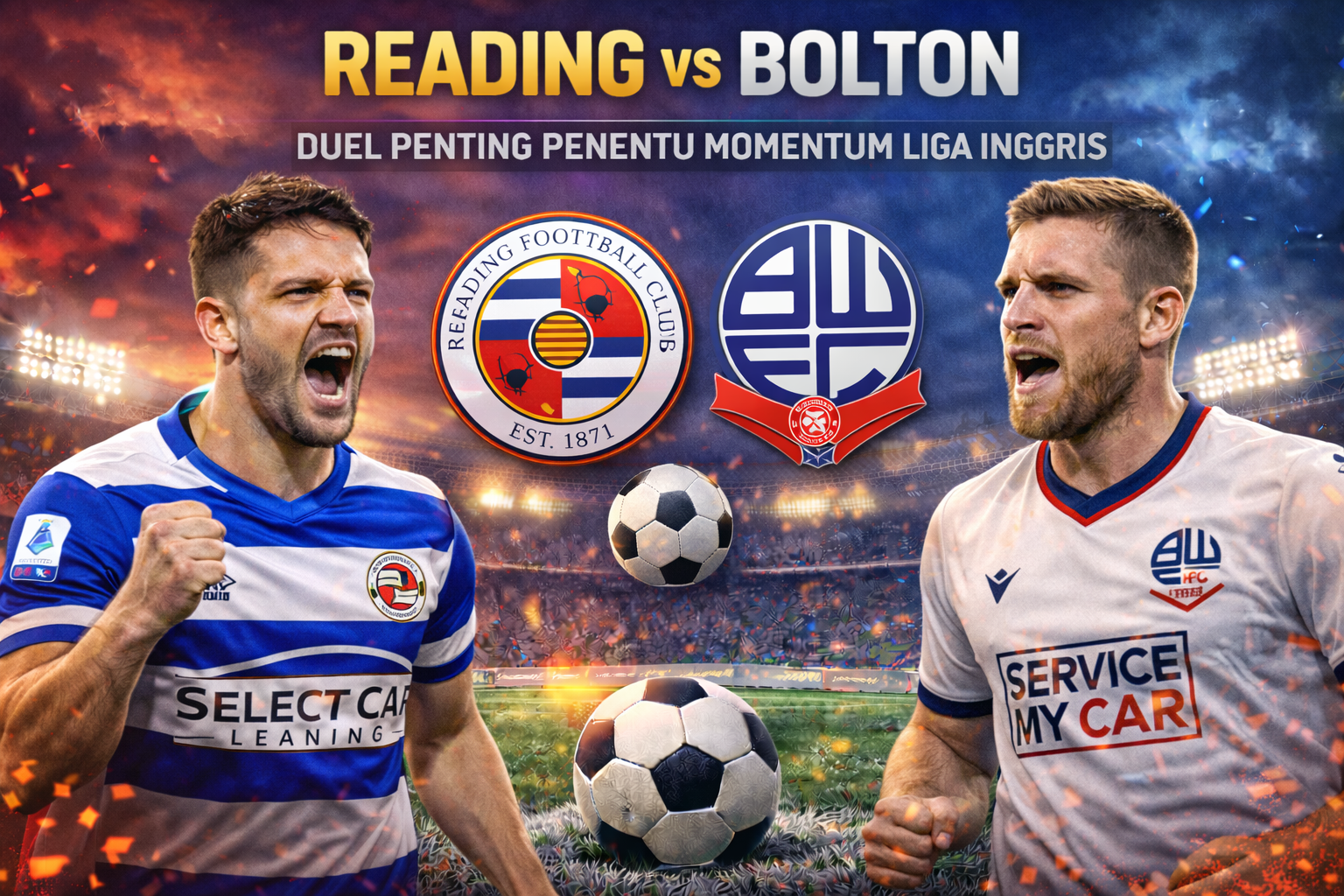 Prediksi Skor Bola Reading vs Bolton