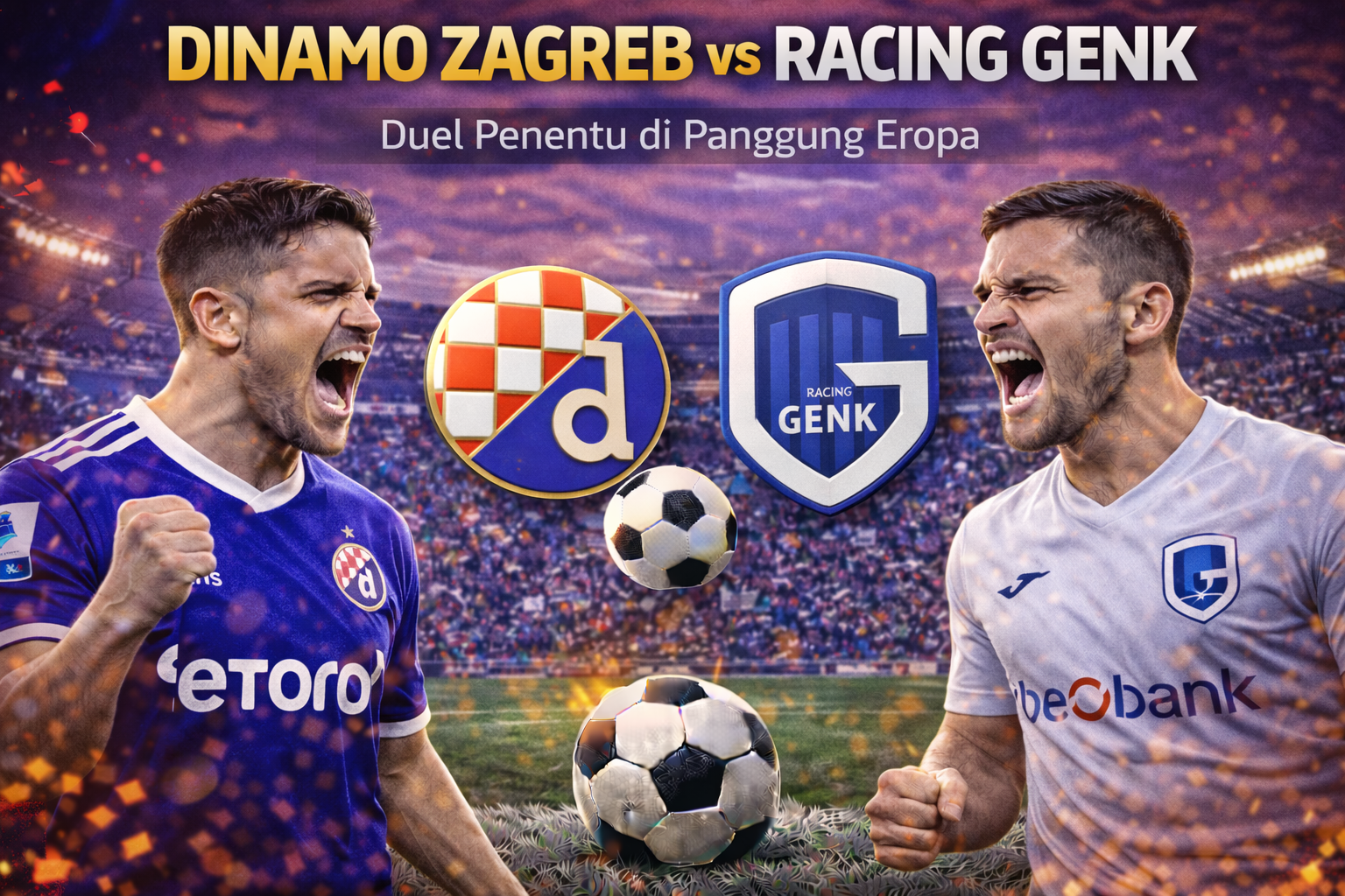 Prediksi Skor Pertandingan Dinamo Zagreb vs Racing