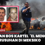 Meksiko Membara Usai Bos Kartel El Mencho Tewas, Dua Kota Besar Lumpuh Total
